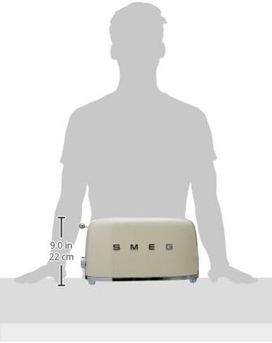 SMEG 50's Retro Style Electric 2-Slice Toaster (Navy Blue) in Saudi Arabia