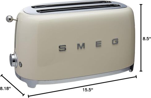 SMEG 50's Retro Style Electric 2-Slice Toaster (Navy Blue) in Saudi Arabia