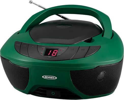Jensen CD-475PL Portable Sport Stereo Boombox CD Player with AM/FM Radio and Aux Line-in & Headphone Jack (Lavender Purple) in Saudi Arabia