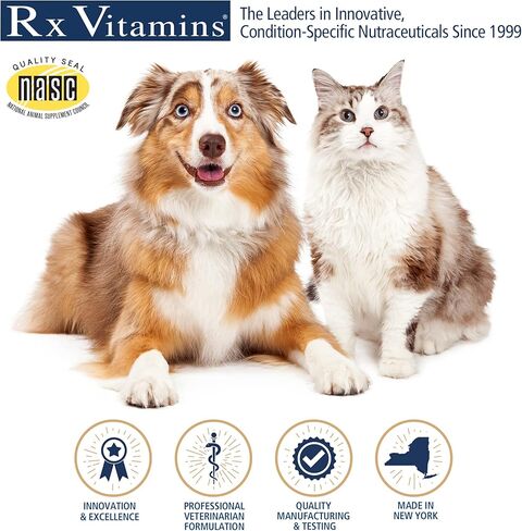 Rx Vitamins Phos-Bind - Kidney Support Supplement Powder - Phosphate Binder for Cats & Dogs for Kidney Health - Supports Normal Kidney Cleanse and Essential Kidney Care - 35g in Saudi Arabia