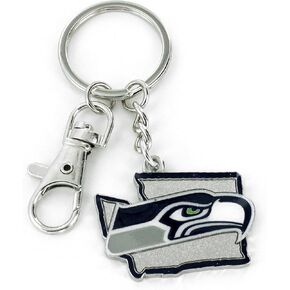 NFL Heavyweight Home State Design Keychain - Colorful and Durable Keychain Accessories for Keys, Bags & Purses