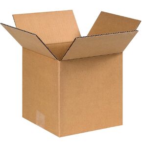BOX USA 15 Pack of Heavy-Duty Double Wall Corrugated Cardboard Boxes, 8" L x 8" W x 8" H, Kraft, Shipping, Packing and Moving