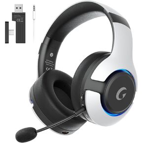 Gaming Headsets for ps5,Fortnite, Wireless Gaming Headphones with Noise Canceling Microphone for ps4