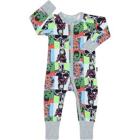 Bonds Collab with Marvel Zip Wondersuit - Pop Art Marvel Mix