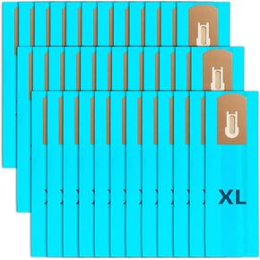 18 Pack PK80009 Vacuum Replacement Cleaner Bags for Oreck XL XL2000 XL8000 XL9000 and Commercial Series,Blue