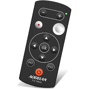 AODELAN White Wireless Remote Shutter Release - for Canon R5, R6, R8, R7, R10, M50, M50 Mark II, M6 Mark II, EOS RP, EOS R, 6D Mark II, 90D, 850D, 800D, 200D, Rebel SL2, T7i - Replaces Canon BR-E1