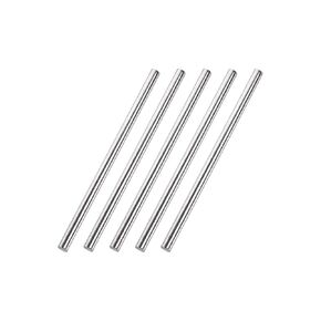 uxcell 1mm x 150mm 304 Stainless Steel Solid Round Rod for DIY Craft - 5pcs