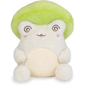 Cuddle Barn PlushGoals - Toadstool Wawa | Super Soft Cute Kawaii Froggie Dressed As Mushroom Collectible Stuffed Animal Plush Toy, 9 inches