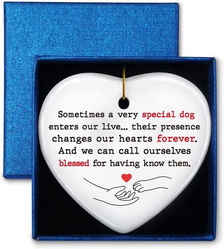 Memorial Ornament Gift for Loss of Pet, Knowing That I was Loved, Sympathy Bereavement Keepsake Gifts for Loss of Dog Cat, Rememberance Gift for Dog Lover, Cat Lover, Dog Owner, Cat Owner in Saudi Arabia