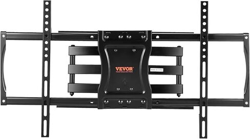 VEVOR Full Motion TV Mount Fits for Most 26-55 inch TVs, Swivel Tilt Horizontal Adjustment TV Wall Mount Bracket with Articulating Arm, Max VESA 400x400mm, Holds up to 99 lbs in Kuwait