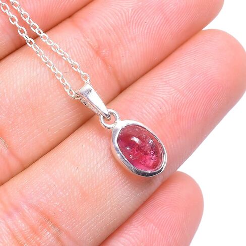 Natural Real Labradorite Crystals Bezel Oval Pendant Necklace, Polished Birthstone, Healing Cabochon Gemstone, Jewelry, 925 Sterling Silver Jewelry 18 inch in Saudi Arabia