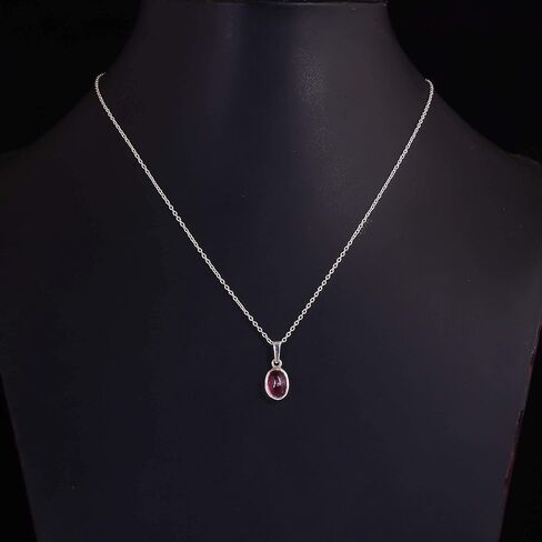 Natural Real Labradorite Crystals Bezel Oval Pendant Necklace, Polished Birthstone, Healing Cabochon Gemstone, Jewelry, 925 Sterling Silver Jewelry 18 inch in Saudi Arabia