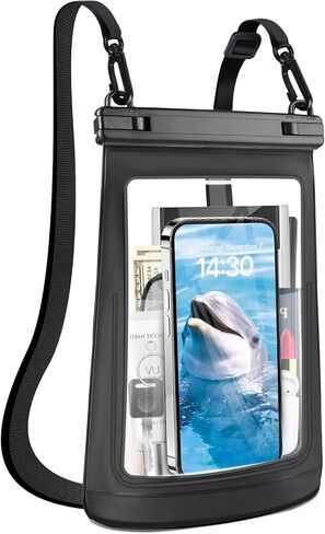 Large Waterproof Phone Pouch, Floating Dry Bag for iPhone 14/13/12/11 Pro Max, Galaxy S22/S21 - Large Capacity Waterproof Bag with Sunscreen & Glasses Storage - 【Oversize】Dry Bag for Water Activities in Saudi Arabia