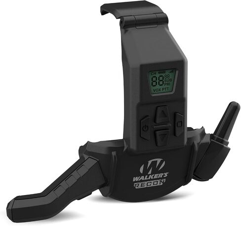 Walker's Recon Digital Muffs - Durable IPX4 Resistant Shooting Hearing Protection Electronic Muffs, 2 AAA Batteries Included in Saudi Arabia