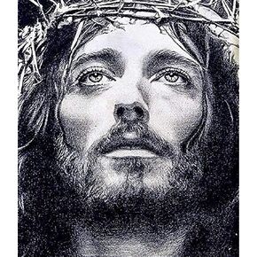 Apomelo Diamond Painting Kit for Adults Jesus Diamond Art Jesus Christ Bead for Decor, Jesus of Nazareth(14×18 inches,Boxed)