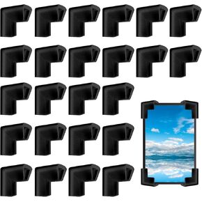 24Pcs Edge Foam Protection Corners for TV Frame Photo Mirror,Packing Foam Corner Protectors for Shipping Moving Foam Packing Material for Shipping