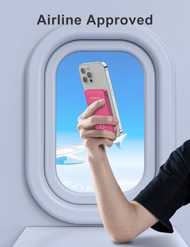 باور بانك من ميسو بسعة 6000 مللي أمبير في الساعة، مزود بكابلات مدمجة، وردي in Kuwait