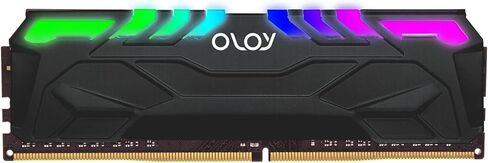 OLOy DDR4 RAM 16 جيجابايت (2x8 جيجابايت) White Owl Aura Sync RGB 3600 ميجا هرتز CL18 1.35V 288-Pin Desktop Gaming UDIMM (MD4U0836180BHVDA) in Kuwait