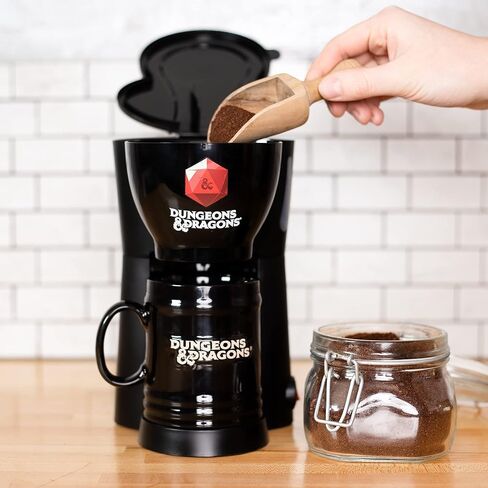 Uncanny Brands Star Wars The Mandalorian & Baby Yoda Single Cup Coffee Maker Gift Set with 2 Mugs - Cup of Java with Mando & Baby Yoda in Saudi Arabia