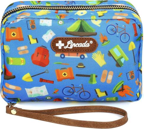 Lincada Travel First Aid Kit, All-Purpose Emergency First Aid Kit for Home, Car, Purse, Camping & Hiking, 138 Pieces in Saudi Arabia