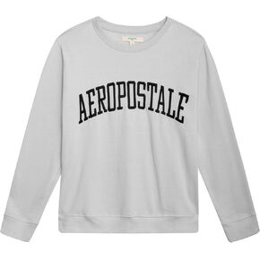 AEROPOSTALE Boys' Sweatshirt - Kids' Fleece Long Sleeve Crewneck Pullover - Youth Pullover Sweatshirt for Boys (8-16)