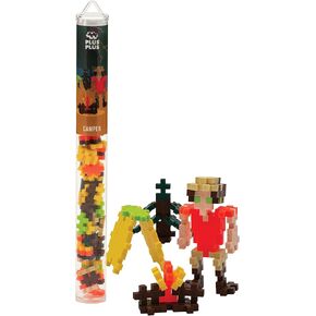PLUS PLUS - Truck - 70 Piece Tube, Construction Building Stem/Steam Toy, Interlocking Mini Puzzle Blocks for Kids