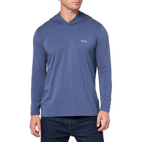 BOSS Men's Mix&Match Crewneck Cotton Lounge Long Sleeve T-Shirt