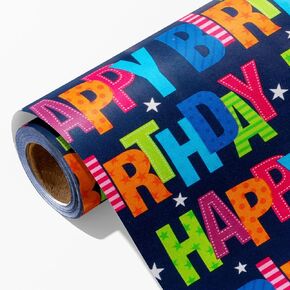 Garbendy Pink Unicorn Reversible Wrapping Paper,17 In x 32.8ft- Colorful Plants Florals,Pink Heart Girls Gift Paper for Birthday,Party,Baby Shower, Party, Holiday