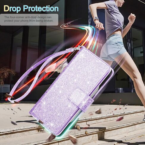 Fingic for iPhone 16 Case,for iPhone 16 Wallet Case for Women Girl[with 9 Card Holder]Marble Rose Gold PU Leather Detachable Wrist Strap Fullbody Slim Shockproof Flip Phone Case for iPhone 16,6.1"2024 in Saudi Arabia