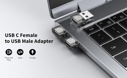 محول USB إلى USB C 6 حزم، محول شحن وبيانات USB A إلى C، متوافق مع Apple Watch/Ultra iWatch/iPhone 15 Pro Max Plus/Airpods/iPad 9 10 Air 5 Mini 6 (برتقالي) in Kuwait