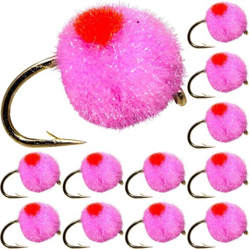 CREATIVE ANGLER Salmon Egg Fly Set for Fly Fishing in Saudi Arabia