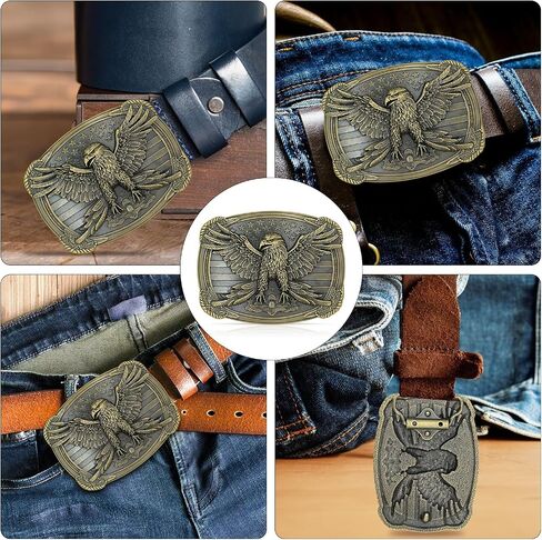 Belt Buckles Men Western Cowboy: Belt Buckle Western Belt Buckles for Men American Flag Belt Buckle Women Mens Belt Buckle Silver Belt Buckle Cowgirl Cowboy Belt Buckle for Men (cowboys, silver, M) in Saudi Arabia