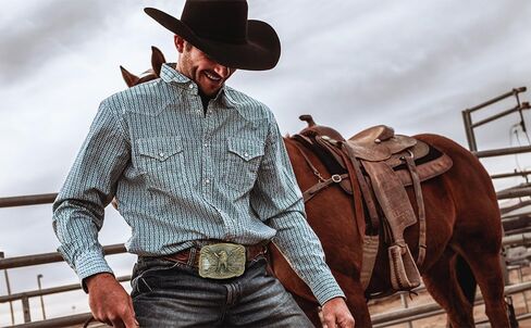 Belt Buckles Men Western Cowboy: Belt Buckle Western Belt Buckles for Men American Flag Belt Buckle Women Mens Belt Buckle Silver Belt Buckle Cowgirl Cowboy Belt Buckle for Men (cowboys, silver, M) in Saudi Arabia