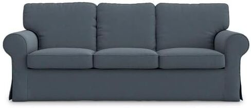استبدال غطاء أريكة Ektorp 3 مقاعد لغطاء أريكة IKEA Ektorp 3 مقاعد، غطاء أريكة Ektorp، غطاء أريكة Ekrorp، غطاء أريكة Ektorp 3 مقاعد فقط (المحيط الداكن) in Kuwait