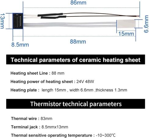 طابعة ثلاثية الأبعاد Hotend لرأس بثق Bambu Lab A1 0.4 مم A1، فوهة فولاذية صلبة قابلة للإزالة 0.4 مم مع غلاف سيليكون مقاوم لدرجات الحرارة العالية in Saudi Arabia