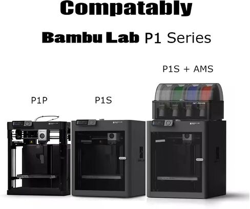 طابعة ثلاثية الأبعاد Hotend لرأس بثق Bambu Lab A1 0.4 مم A1، فوهة فولاذية صلبة قابلة للإزالة 0.4 مم مع غلاف سيليكون مقاوم لدرجات الحرارة العالية in Saudi Arabia