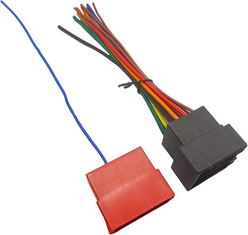 36Pin Car Radio Wiring Harness for Hyundai 2009-2015 KIA 2009-2019 with Antenna Cable Aftermarket Car Stereo Wiring Harness Connector for Elantra Santa Fe Amanti Rio Car Stereo Radio Harness Install in Kuwait