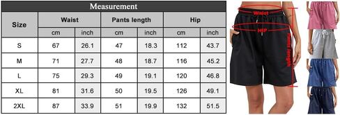 Women's Bermuda Shorts Jersey Shorts with Pockets Casual Basic Jersy Shorts Gym Shorts with Pockets in Kuwait