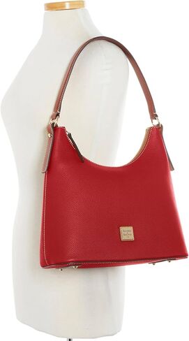 Dooney & Bourke Women's Hobo Bag in Pebble Grain Leather, Large Handbag with Single Shoulder Strap in Saudi Arabia