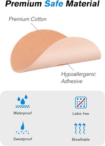 40 Pack Libre 3 Sensor Cover, Waterproof Adhesive Patches for Libre 3, Pre-Cut Back Pack Strong Adhesive CGM Tape with No Glue in The Center (Black) in Saudi Arabia