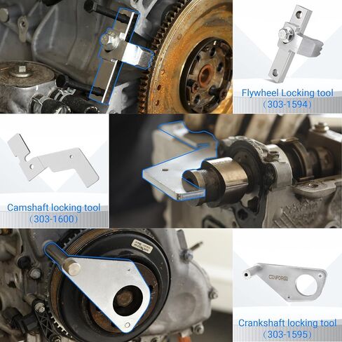 3.6 Pentastar Timing Tool Kit, 3.6L Camshaft Phaser Timing Chain Lock Tool Set Compatible with 2011 to 2019 Chrysler Dodge Jeep Ram, Replace 10200A 10202 10369A in Kuwait