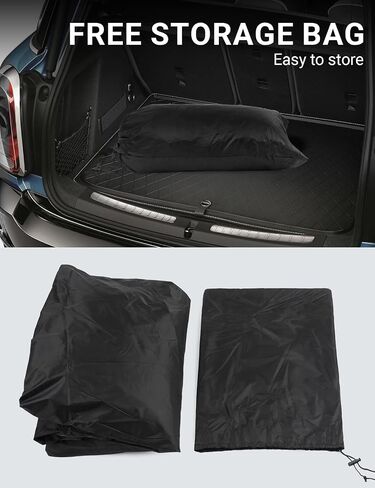 Proadsy 2024 Upgrade Car Cover for Honda Accord 2019-2024, Waterproof All Weather for Automobiles, Windproof Snowproof Rain Hail Sun UV Protection Full Outdoor Indoor Exterior Car Covers, Black in Saudi Arabia