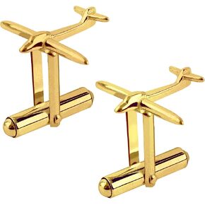 Cufflinks for Men,Men's Silver Aircraft Cufflinks for Dad Father Grand-Father, Cocktail Cufflinks, Sterling Silver Wedding Cufflinks (Set of 2) in Saudi Arabia