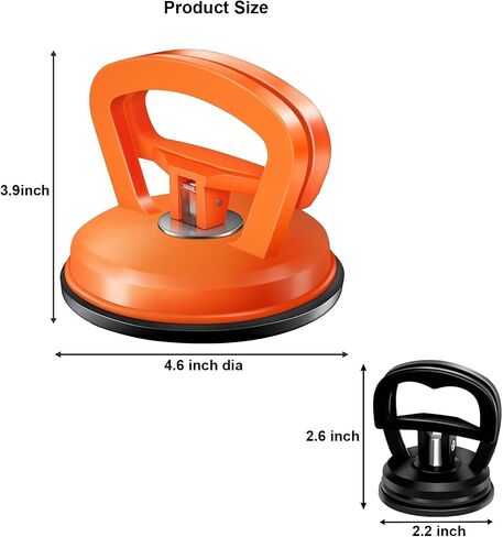 Dent Puller, 4 Pack Suction Cup Car Dent Puller Kit, Car Dent Removal Kit Dent Remover Tool and Dent Repair Kit for Car Body Dent, Glass, Screen, Tiles Lifting and Objects Moving in Saudi Arabia