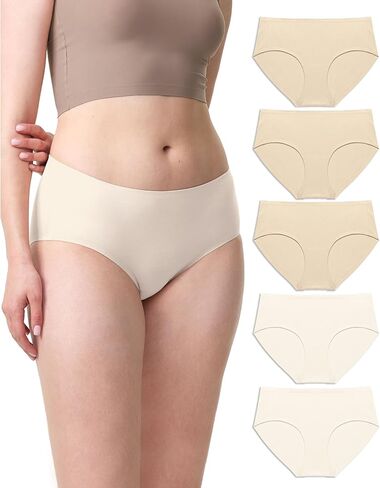 ملابس داخلية قطنية نسائية من Neione No Show بدون خياطة بدون خطوط داخلية in Kuwait