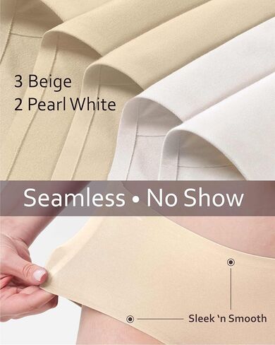 ملابس داخلية قطنية نسائية من Neione No Show بدون خياطة بدون خطوط داخلية in Kuwait