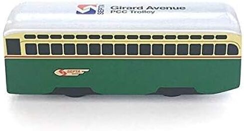 Munipals Septa Wooden Railway Market-Frankford Line M4 Rapid Transit Car Child Safe and Tested Wood Toy Train in Kuwait