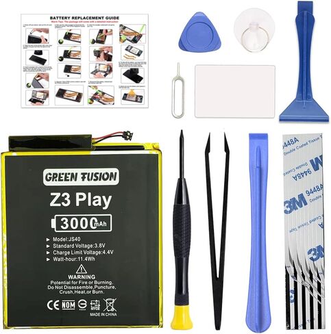 GREEN FUSION Fit for Motorola Edge 5G UW 2021 / Moto Edge 2021 / Moto G200 / Moto Edge S30 Battery Replacement (New Upgraded) MB50 Battery with Installation Instruction & Repair Toolkit XT2141 in Kuwait