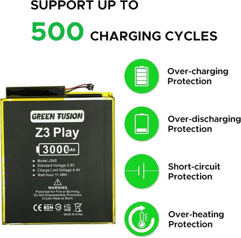 GREEN FUSION Fit for Motorola Edge 5G UW 2021 / Moto Edge 2021 / Moto G200 / Moto Edge S30 Battery Replacement (New Upgraded) MB50 Battery with Installation Instruction & Repair Toolkit XT2141 in Kuwait
