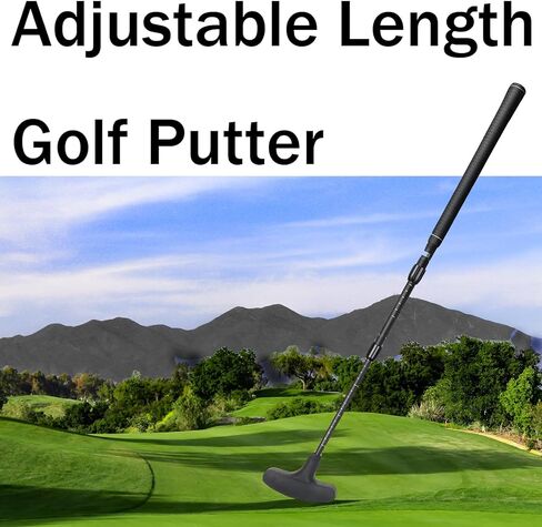 Golf Putters for Men and Women Two-Way Mini Putter Kids Golf Putter for Right or Left Handed Golfers Adjustable Length Golf Putter in Saudi Arabia